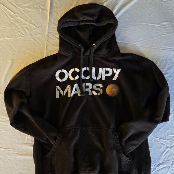 Occupy Mars SpaceX Hoodie Size Large - Picture 1 of 3